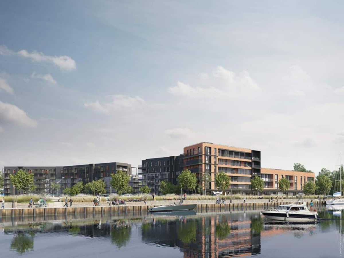 Nadmotlawie Apartments Gdansk Old Town Riverview المظهر الخارجي الصورة